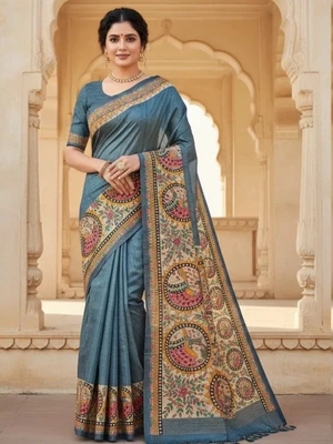 Tussar Silk Sarees For Festive & Formal Wear